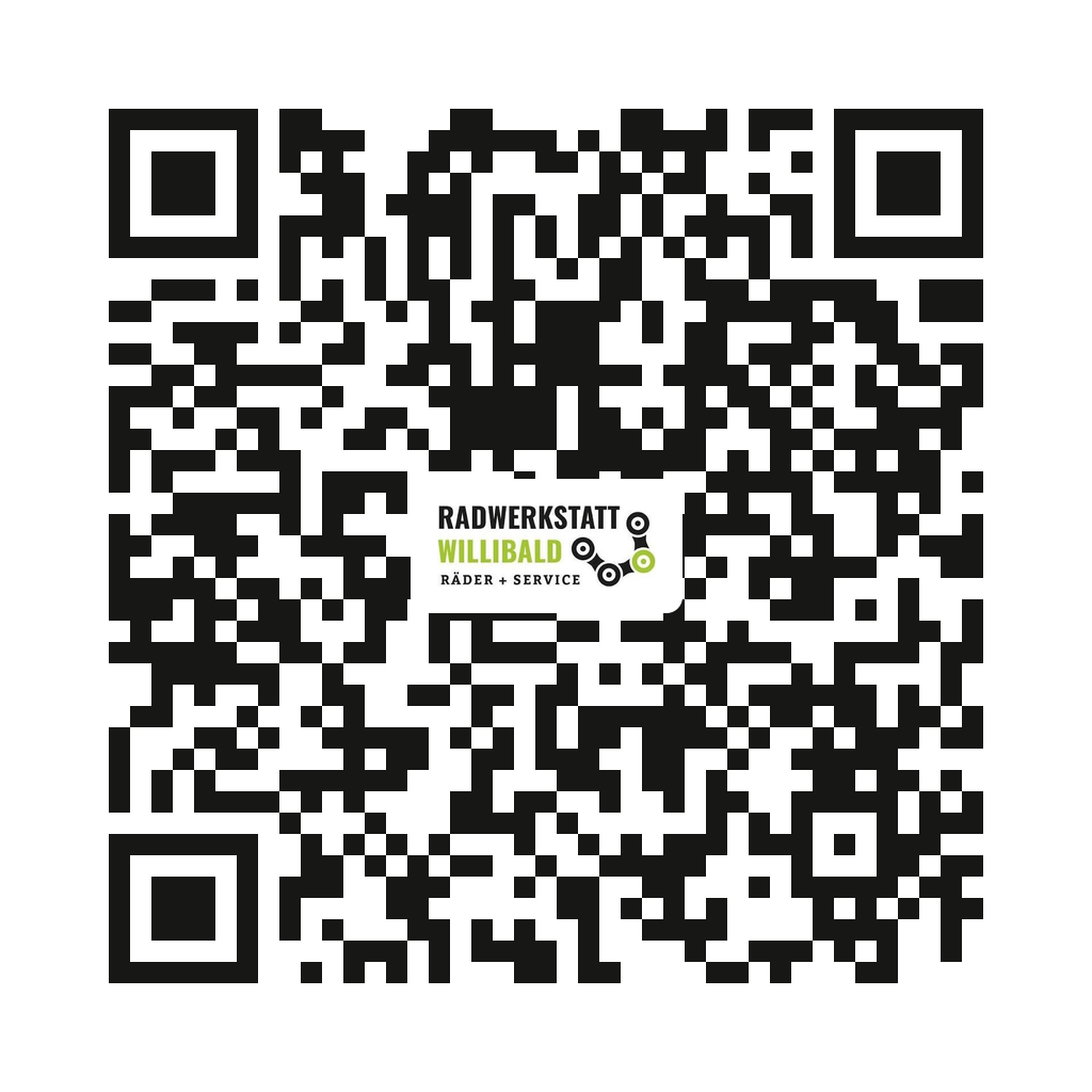 QR-Code zum Angebot von KNAPP Digital über Radwerkstatt Willibald